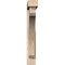 Ekena Millwork Legacy Block Smooth Bracket w/ Offset Brace, Douglas Fir, 5 1/2"W x 32"D x 38"H BKT0604X32X38LEC05SDF - alternate 2
